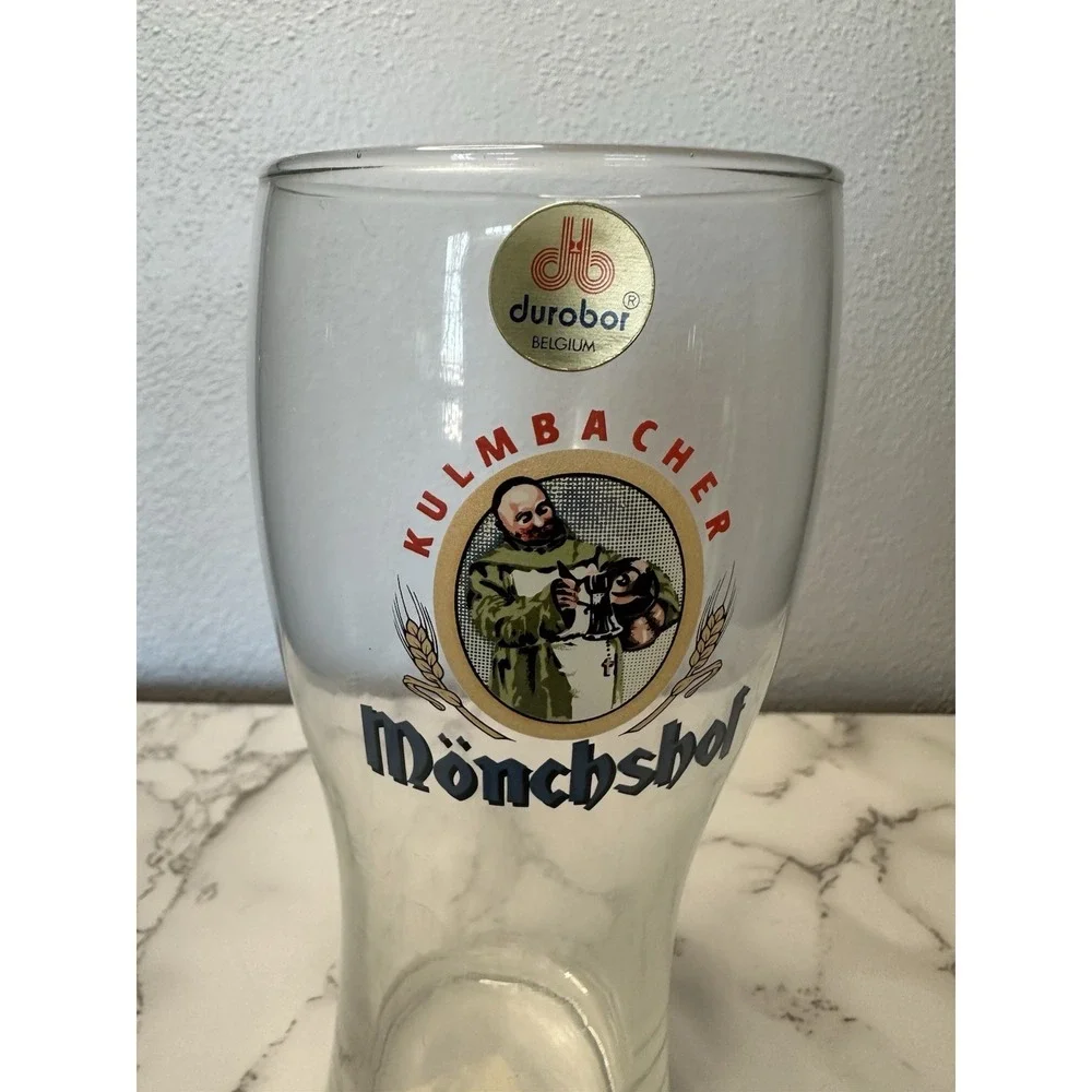 4 Vintage German Beer Pilsner Pint Glasses.‎ 8